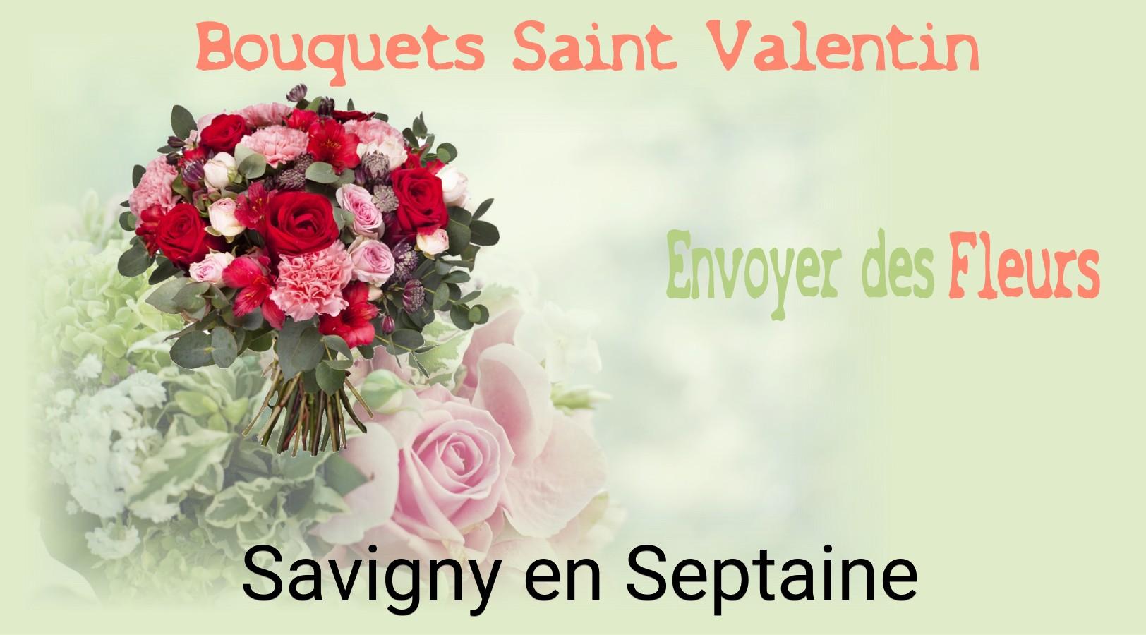 Roses de Saint-Valentin livrées à Savigny-en-Septaine